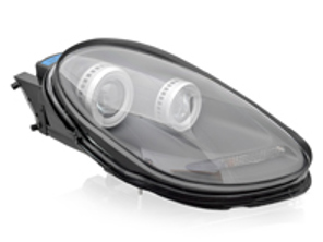 Headlamp. Porsche Carrera GT (RHD cars) - 98063105801, 98063105701