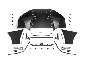 Front bumper lower splitter kit. Porsche 991.2 GT3 RS