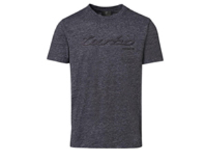 Porsche Men’s Turbo T-Shirt, Mottled Grey