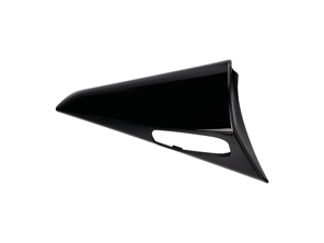 Side Trim Cover In Black For Roof Spoiler. Porsche 9YA Cayenne Turbo GT Coupe - 9Y3898308B041, 9Y3898307B041, 9Y3898308B, 9Y3898307B