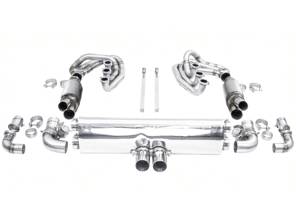 CARGRAPHIC GT Sport Exhaust System Backdate With ID42 GT Manifold Set, Without Heating, GT3 Look. Porsche 964 Carrera 2/4/RS - 96411104504, 96411104605, 96411104502, 96421103905, 96421103932, 96421104004
