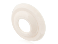 Rosette for window crank and interior handle, Ivory. Porsche 356 Pre-A - 35653711300