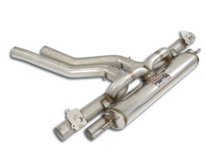Sports exhaust rear silencer with dual valve. Porsche 9YA Cayenne 2018 onwards - 249574