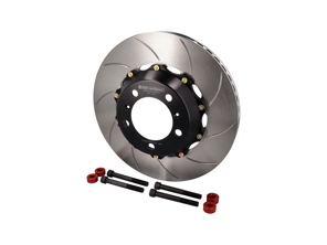 Brake Disc / Rotor Slotted 2-pc FRONT 997.2 C2/C4 / 981 Boxster S / 981 Cayman S - A1-153, A1-153S