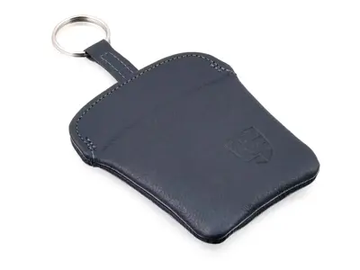 Porsche Leather key pouch, Marine Blue - PCG044100017JX