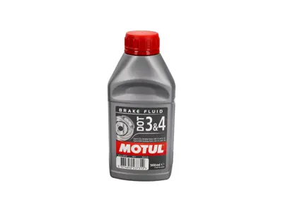 MOTUL DOT 3 & 4 Synthetic Brake Fluid - 500ml - 00004330552, 00004320366, 00004321082, 00004320209 - 102718