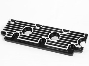 Valve covers (SET OF 2)  LOWER. Porsche 993 Turbo Billet aluminium - 99310511654, 99310511750 - M15
