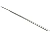 Door outer moulding trim, Chrome. Porsche 911 65-83 Targa - 90153143141, 90153143241