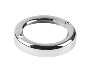Chrome ring front indicator bezel. Porsche 356 1950-55 - 35662221, 356 62221 - 1696002100