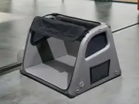 Porsche Luggage compartment box for dogs - wide (up to 40 kg) - 9Y0044892, 9Y0044891