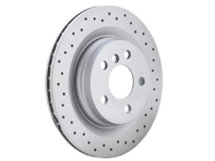 Brake disc rotor SPORT COAT Z, FRONT. Porsche 971.1 / 971.2 / 976 Panamera (OE Part No. 971615301L / 971615302L) - 460.4506.52, 971615302L, 971615301F, 971615302F, 460.4507.52, 971615301L - 460.4506.52, 460.4507.52