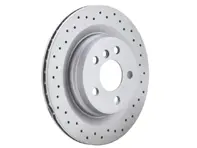 Brake disc rotor SPORT COAT Z, FRONT. Porsche 971.1 / 971.2 / 976 Panamera (OE Part No. 971615301L / 971615302L) - 460.4506.52, 971615302L, 971615301F, 971615302F, 460.4507.52, 971615301L - 460.4506.52, 460.4507.52