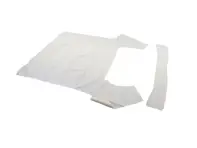 Headliner kit, WHITE (without sunroof). Porsche 356 A/B/C COUPE - 64455550100, 64455550100WHT - PR00120020, 1689500910