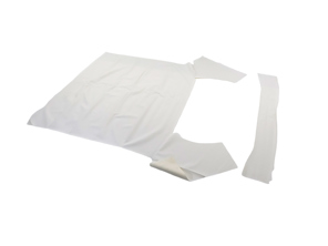 Headliner kit, WHITE (without sunroof). Porsche 356 A/B/C COUPE - 64455550100, 64455550100WHT - PR00120020, 1689500910