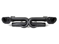 High flow crossover barcode exhaust system. Porsche 992 Carrera BBi Autosport - 992251053A, 992298019A - bbi.992.202.0001, BBI9922020001