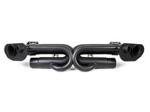 High flow crossover barcode exhaust system. Porsche 992 Carrera BBi Autosport - 992251053A, 992298019A - bbi.992.202.0001, BBI9922020001