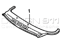 Scuttle panel. Porsche 911 78-85 - 91150308742GRV, 90150305740, 90150305741, 91150308740, 91150308742, 91150308760, 91150308840, 91150308841