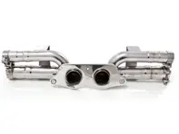 Sports exhaust rear silencer straight pipe Porsche 997 GT3 and GT3 RS