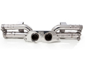 Sports exhaust rear silencer straight pipe Porsche 997 GT3 and GT3 RS