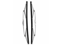 FRONT Set Of Wiper Blades, Silver. Porsche 911 F 65-67 - 90162831120 - 901 628 311 00