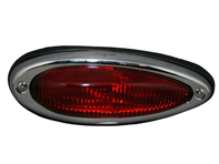 Rear indicator, Red. Porsche 356 USA - 1695300170, 64463140300, 64463140400, 1695300180