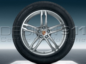 19' Macan TURBO Alloy Wheels & Winter Tyres Original Porsche - 95B04460026, 95B04460025, 95B04461026