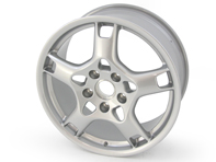 19' Carrera S Alloy wheel Original Porsche for 987 Boxster / 987C Cayman - 99736215607, 99736215601