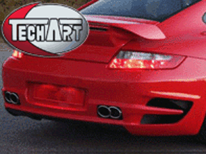 TechArt Rear Valance II. Porsche 997 Turbo