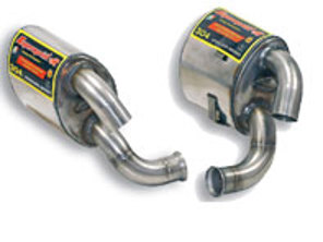 Exhaust Muffler / Silencer Rear Porsche 993 turbo Supersprint - 243804, 243834