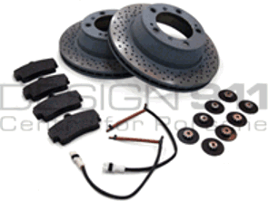Brake Pads and Disc Including Fitting  Porsche 958 Cayenne Diesel