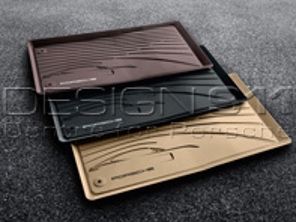 Rubber Interior Floor Mats. Porsche 971 Panamera LHD - 9710448001E0, 9710448003G0, 9710448004H0