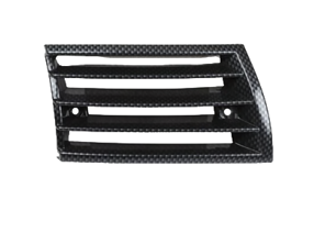 Horn grille, plastic carbon fibre look. Porsche 911 1969-1973 - 91155943103, 91155943203, 90155943127, 90155943227 - 1684500570, 1684500580