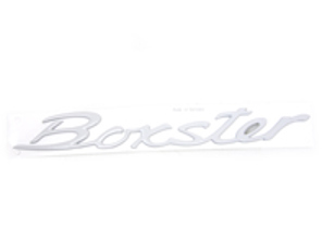 'Boxster S' rear lid badge, Primed. Porsche 987.1 Boxster S - 98755998400