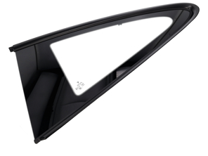 Rear Side Window Glass, Matt Black. Porsche 992.2 Carrera COUPE 2024>> - 99284529, 992845297AJ03C, 992845298AJ03C, 99284529703C, 992845297M03C, 99284529803C, 992845298M03C