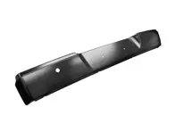 Rear bumper, Black. Porsche 914 - 91450502010, 91450502010GRV - 00-3110-0