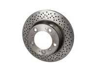 Brake disc rotor Rear. Porsche 996 / 997 (OE Part No 99635240104) - 1663201107, 99635240103, 99635240104, 99635240105
