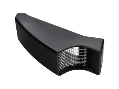 Front bumper oil cooler vent with mesh. Porsche 911 1974-89 - 91150530800, 91150530700, E226, TK415 - SC_OilBumperVent
