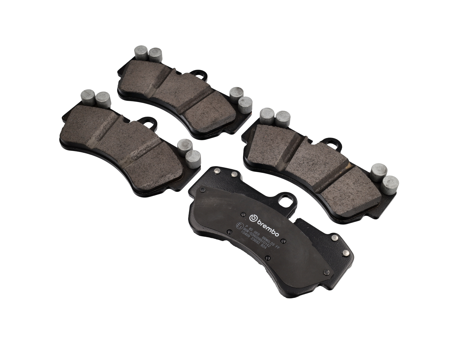 BREMBO ブラックブレーキパッド（フロント＆リア セット） レクサス IS(2013〜 IS350 GSE31) P83 072/P83 132 送料無料(一部地域除く) ブレンボ ブレーキパッド SX4 S-CROSS YA22S YB22S リア ブラック