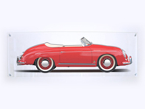 PORSCHE 356 SPEEDSTER PRE A. Transparent Plexiglass Panel