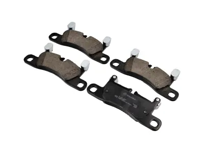 Brake pads, Rear. Porsche 958 Cayenne Turbo - 95835293950, 958698451B - P65030