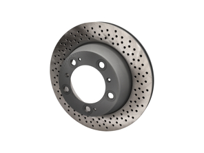 Brake disc rotor Rear. Porsche 996 / 997 (OE Part No 99635240104) - 99635240103, 99635240104, 99635240105, 205821C