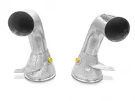 Sports exhaust catalytic converter delete pipes Porsche 992 Carrera and Carrera S with GPF