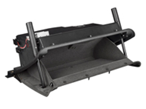 Glove compartment, Satin Black. Porsche 996 / 986 Boxster LHD Cars - 9965521190001C