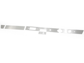 Dashboard cover set aluminium. Porsche 911 1966-68 RHD Cars - 90255247620, 90255247621, 90255247421, 90255247220, 90555245921, 90255247220