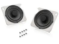 Loudspeaker door set, front. Porsche 911 / 964 RS / 993 RS - PCG91164550, PCG64540100, PCG64540100
