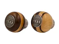 Mahogany and maple wood gearshift knob. Porsche 911 / 930 turbo - 91442401800/2, 90142401400, 91442401800, 91142407101, 93042406901, 91142401906, 95042407900