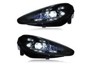 LED Headlamp Upgrade - 9YA.2 PDLS+ Style (2019) - for Left-Hand Drive (LHD) Porsche 958.2 Cayenne With Xenon & PDLS 2015-2018 - 95863117730, 95863117731, 958941753C, 958941753G, 958941753H, 95863117830, 95863117831, 958941754C, 958941754G, 958941754H, 95863128131, 958941753A, 958941753E, 958941753K, 95863128231, 958941754A, 958941754E, 958941754K - 7P59582019/20AL-LHD