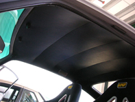 Roof head lining coupe, Black. Porsche 911 1965-89 / 964 - 91155505515, 91155505515700, 91155505515600, 91155505515500, 91155505515400