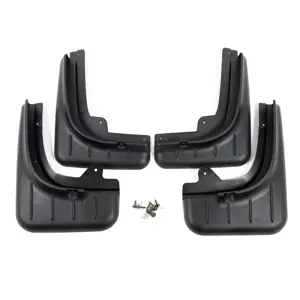 Mud flap kit front and rear. Porsche 958 Cayenne