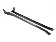 Side sill set in dry carbon fibre. Porsche 992 turbo S - 992854885AOK1, 992854886AOK1, 992854885GG2X, 992854886GG2X - ML-WZY001-PRO